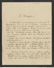 Nachlass Franz Steindachner, Brief von L. Trgovcevic´ an Franz Steindachner (12.01.1904), Inv.Nr. 550.01, Seite 1